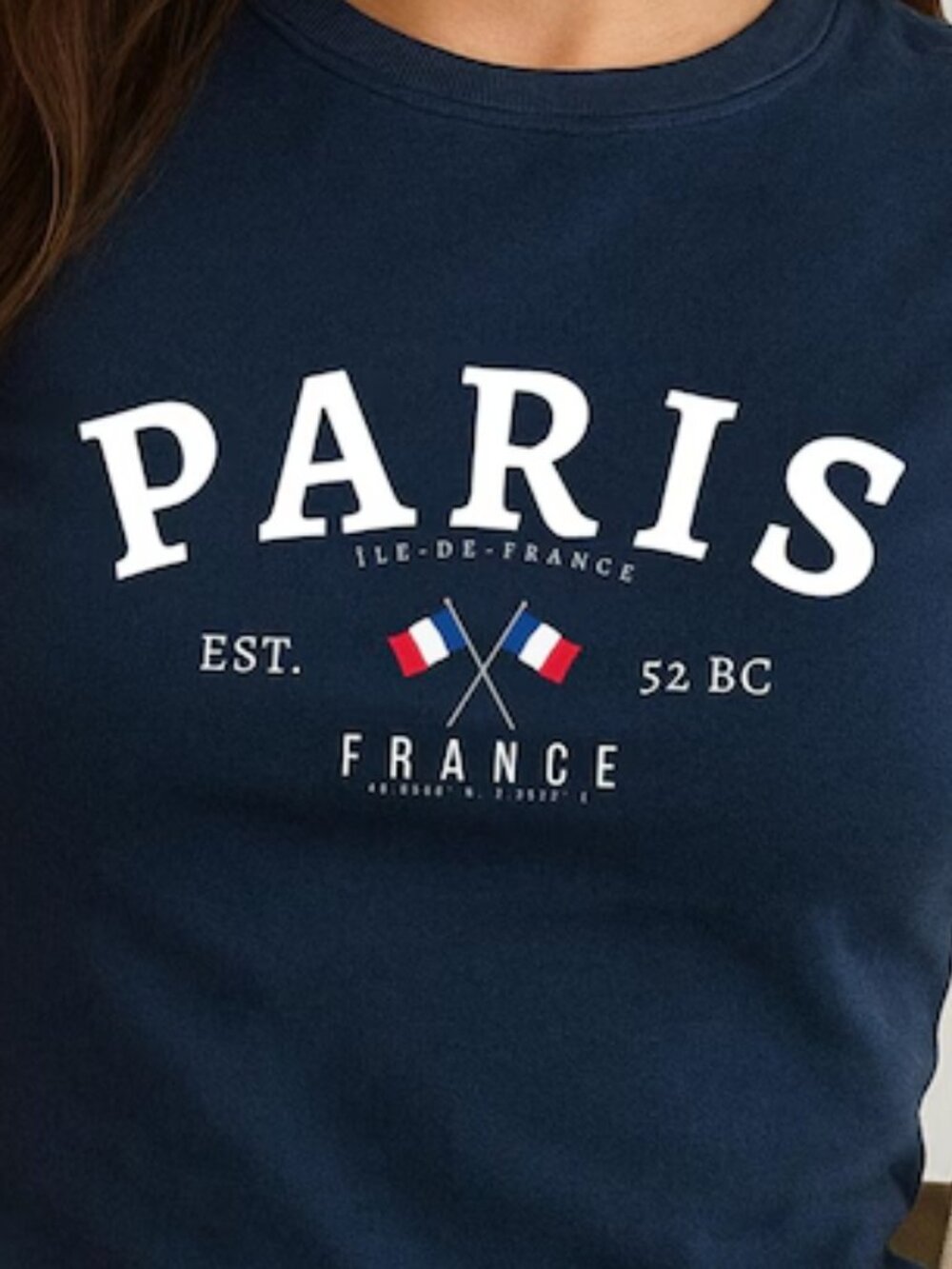 Paris Baby Tee, Ile de France T shirt - Picture 2 of 5